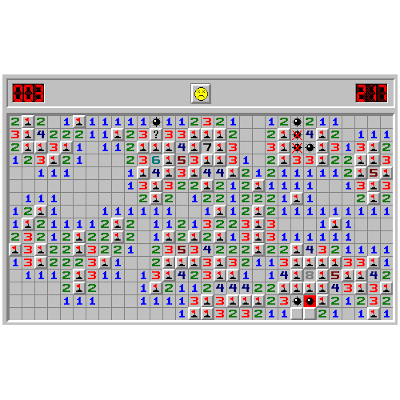 Old School Microsoft Minesweeper